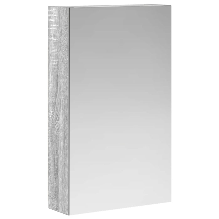 Dulap cu oglindă pentru baie Gri Sonoma 30 x 10,5 x 50 cm - WALTI WALTI