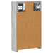 Dulap cu oglindă pentru baie Gri Sonoma 30 x 10,5 x 50 cm - WALTI WALTI