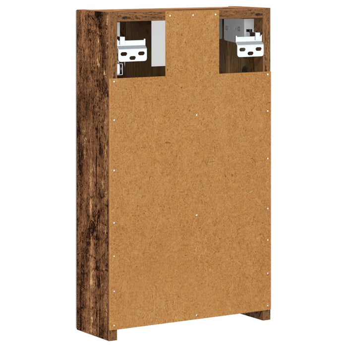 Dulap cu oglindă pentru baie Lemn vechi 30 x 10,5 x 50 cm - WALTI WALTI