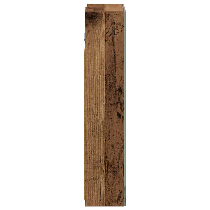 Dulap cu oglindă pentru baie Lemn vechi 30 x 10,5 x 50 cm - WALTI WALTI