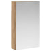 Dulap cu oglindă pentru baie Stejar artizanal 30 x 10,5 x 50 cm - WALTI WALTI
