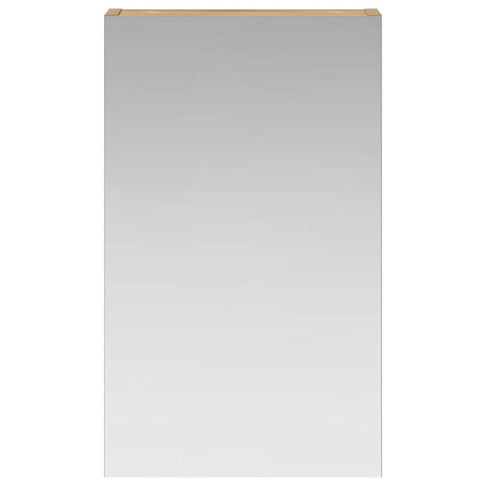 Dulap cu oglindă pentru baie Stejar artizanal 30 x 10,5 x 50 cm - WALTI WALTI
