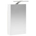 Dulap cu oglindă pentru baie cu raft Alb 30 x 10,5 x 50 cm - WALTI WALTI