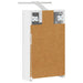 Dulap cu oglindă pentru baie cu raft Alb 30 x 10,5 x 50 cm - WALTI WALTI