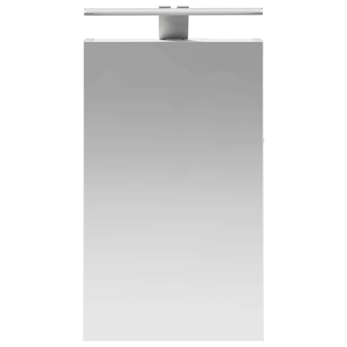 Dulap cu oglindă pentru baie cu raft Alb 30 x 10,5 x 50 cm - WALTI WALTI