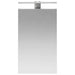 Dulap cu oglindă pentru baie cu raft Alb 30 x 10,5 x 50 cm - WALTI WALTI