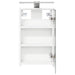 Dulap cu oglindă pentru baie cu raft Alb 30 x 10,5 x 50 cm - WALTI WALTI