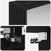 Dulap cu oglindă pentru baie Stejar Negru 30 x 10,5 x 50 cm - WALTI WALTI