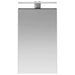 Dulap cu oglindă pentru baie Stejar Negru 30 x 10,5 x 50 cm - WALTI WALTI