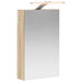 Dulap cu oglindă pentru baie Stejar Sonoma 30 x 10,5 x 50 cm - WALTI WALTI