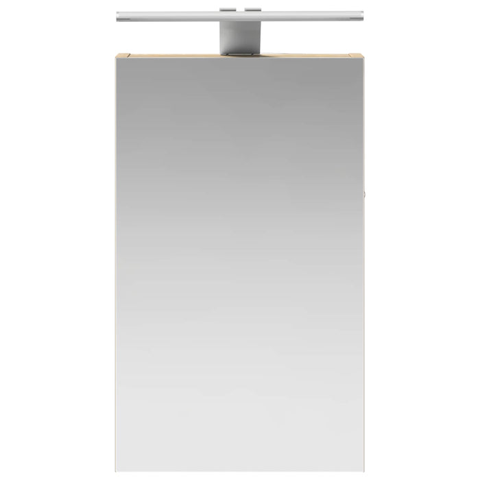 Dulap cu oglindă pentru baie Stejar Sonoma 30 x 10,5 x 50 cm - WALTI WALTI