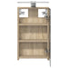 Dulap cu oglindă pentru baie Stejar Sonoma 30 x 10,5 x 50 cm - WALTI WALTI