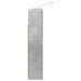 Dulap cu oglindă pentru baie Gri din beton 30 x 10,5 x 50 cm - WALTI WALTI
