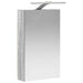 Dulap cu oglindă pentru baie Gri Sonoma 30 x 10,5 x 50 cm - WALTI WALTI