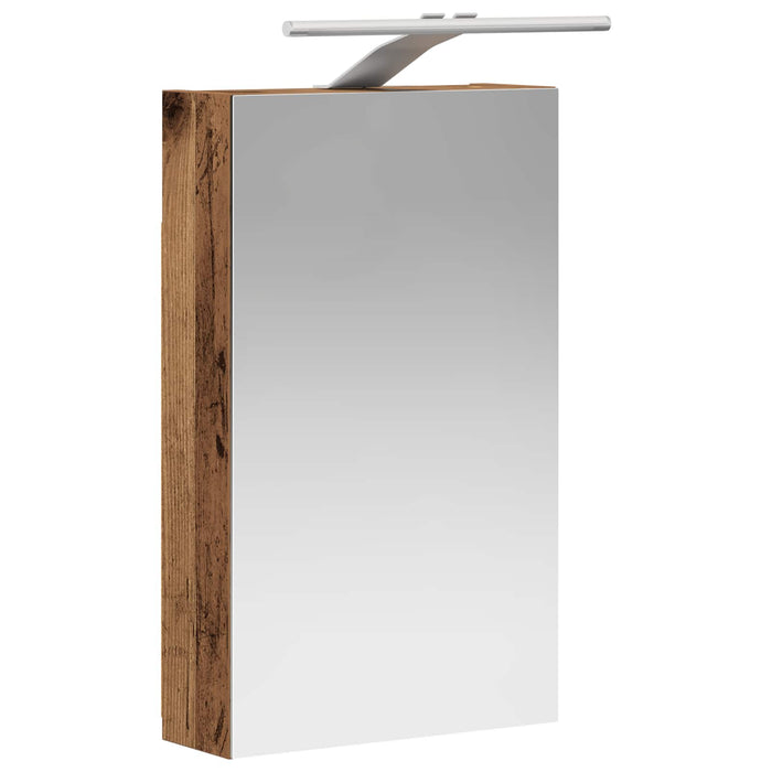 Dulap cu oglindă pentru baie Lemn vechi 30 x 10,5 x 50 cm - WALTI WALTI