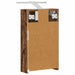 Dulap cu oglindă pentru baie Lemn vechi 30 x 10,5 x 50 cm - WALTI WALTI