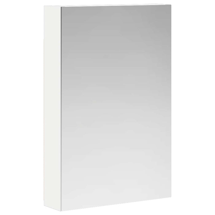 Dulap cu oglindă pentru baie cu raft Alb 40 x 10,5 x 60,5 cm - WALTI WALTI
