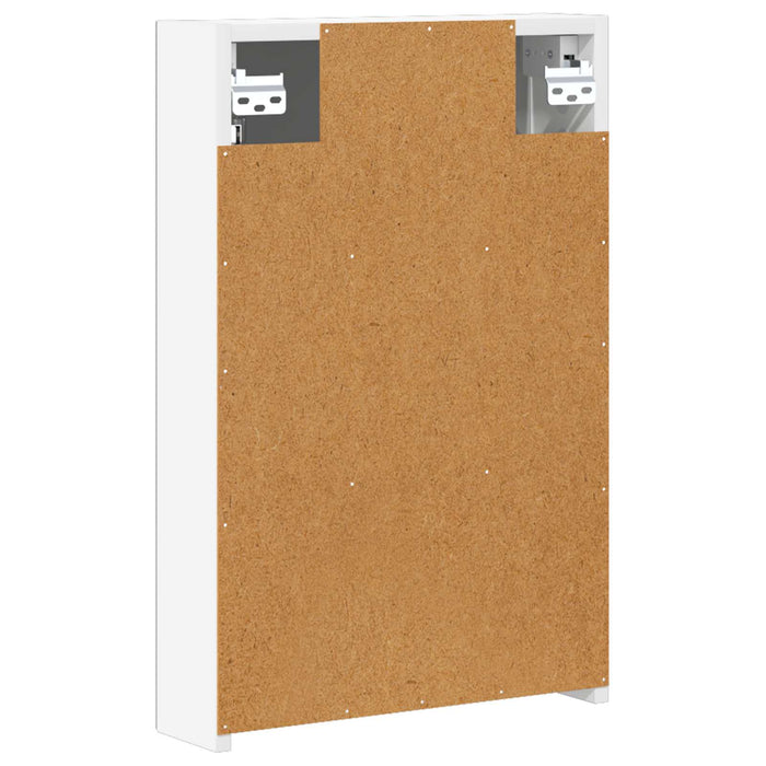 Dulap cu oglindă pentru baie cu raft Alb 40 x 10,5 x 60,5 cm - WALTI WALTI