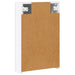 Dulap cu oglindă pentru baie cu raft Alb 40 x 10,5 x 60,5 cm - WALTI WALTI