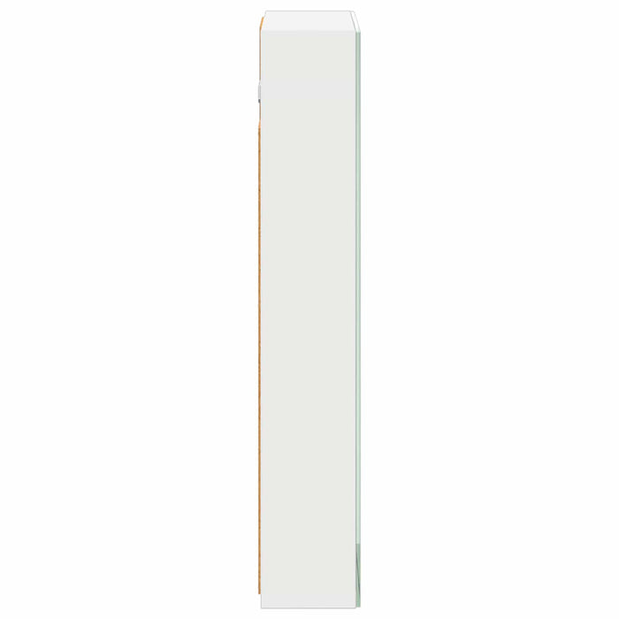 Dulap cu oglindă pentru baie cu raft Alb 40 x 10,5 x 60,5 cm - WALTI WALTI