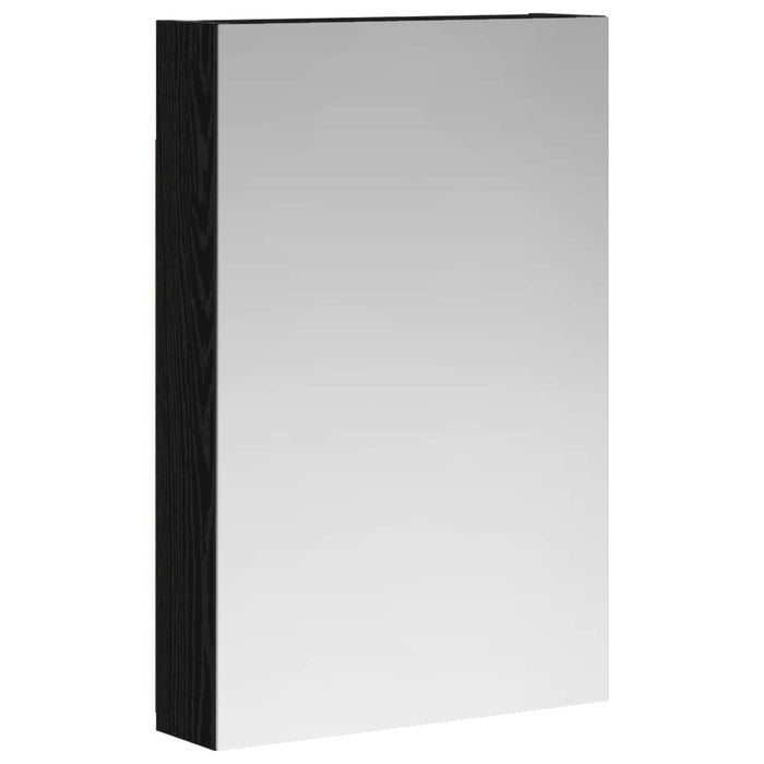 Dulap cu oglindă pentru baie Stejar Negru 40 x 10,5 x 60,5 cm - WALTI WALTI
