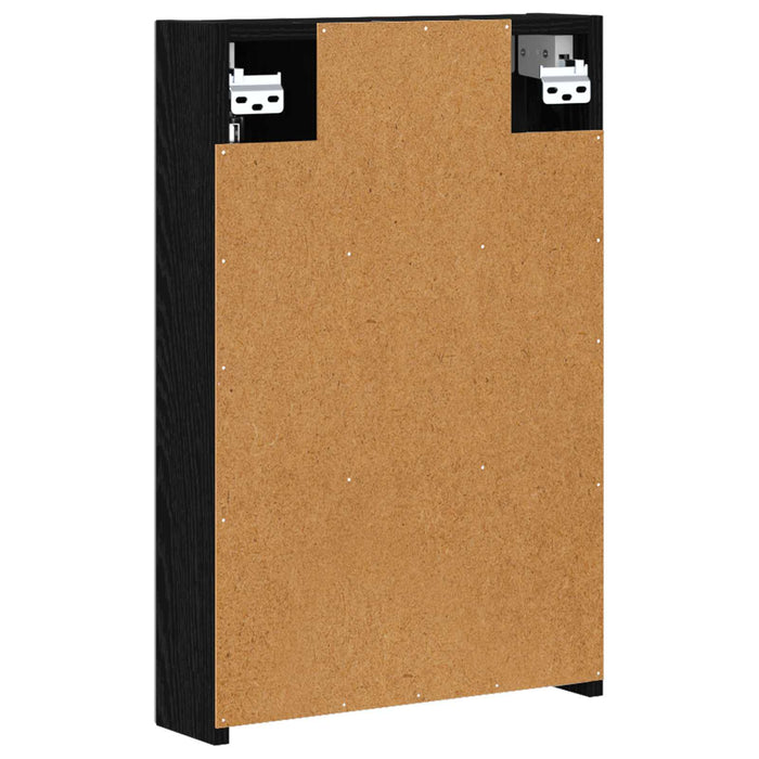 Dulap cu oglindă pentru baie Stejar Negru 40 x 10,5 x 60,5 cm - WALTI WALTI