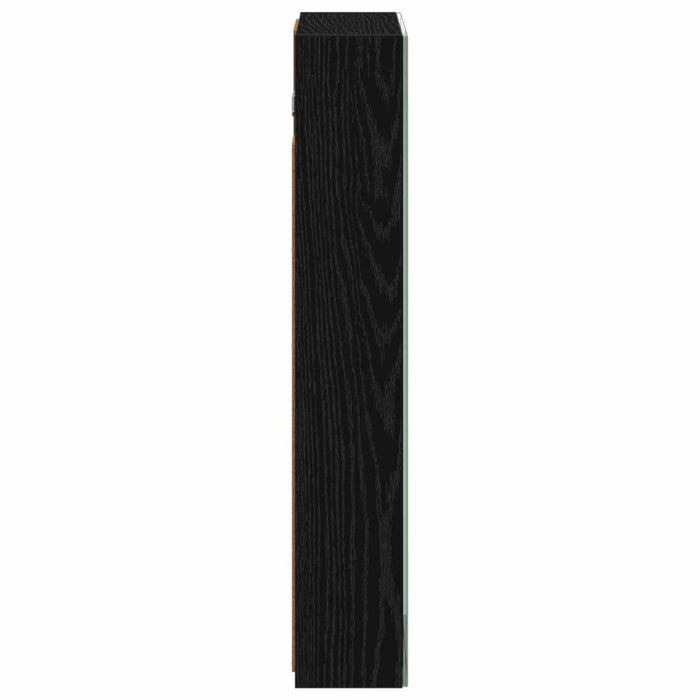 Dulap cu oglindă pentru baie Stejar Negru 40 x 10,5 x 60,5 cm - WALTI WALTI