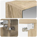 Dulap cu oglindă pentru baie Stejar Sonoma 40 x 10,5 x 60,5 cm - WALTI WALTI