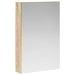 Dulap cu oglindă pentru baie Stejar Sonoma 40 x 10,5 x 60,5 cm - WALTI WALTI