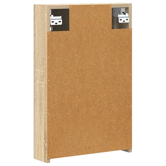 Dulap cu oglindă pentru baie Stejar Sonoma 40 x 10,5 x 60,5 cm - WALTI WALTI