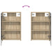 Dulap cu oglindă pentru baie Stejar Sonoma 40 x 10,5 x 60,5 cm - WALTI WALTI