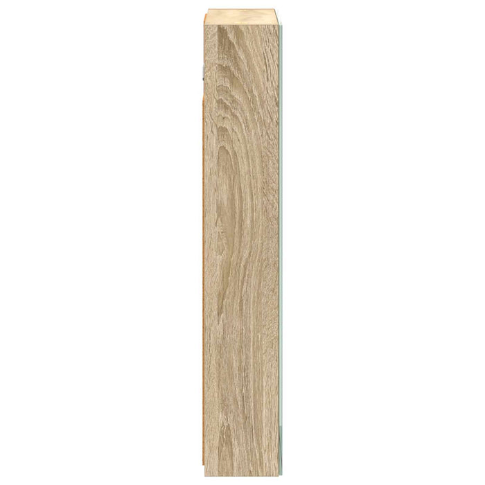 Dulap cu oglindă pentru baie Stejar Sonoma 40 x 10,5 x 60,5 cm - WALTI WALTI