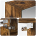 Dulap cu oglindă pentru baie Stejar fumuriu 40 x 10,5 x 60,5 cm - WALTI WALTI