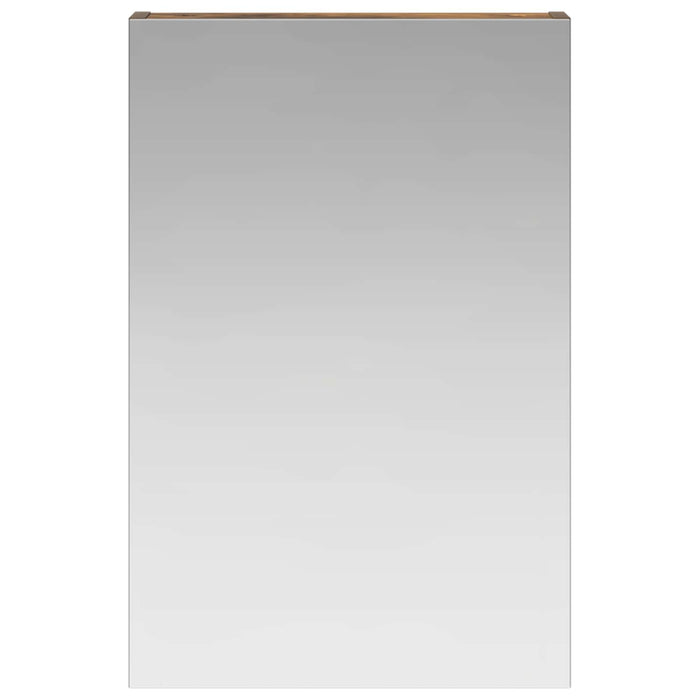 Dulap cu oglindă pentru baie Stejar fumuriu 40 x 10,5 x 60,5 cm - WALTI WALTI