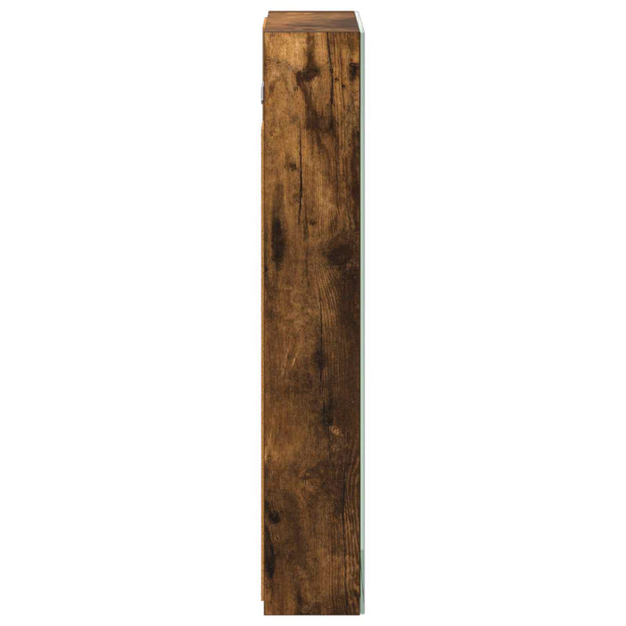Dulap cu oglindă pentru baie Stejar fumuriu 40 x 10,5 x 60,5 cm - WALTI WALTI