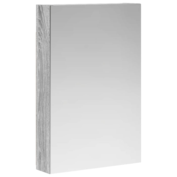 Dulap cu oglindă pentru baie Gri Sonoma 40 x 10,5 x 60,5 cm - WALTI WALTI