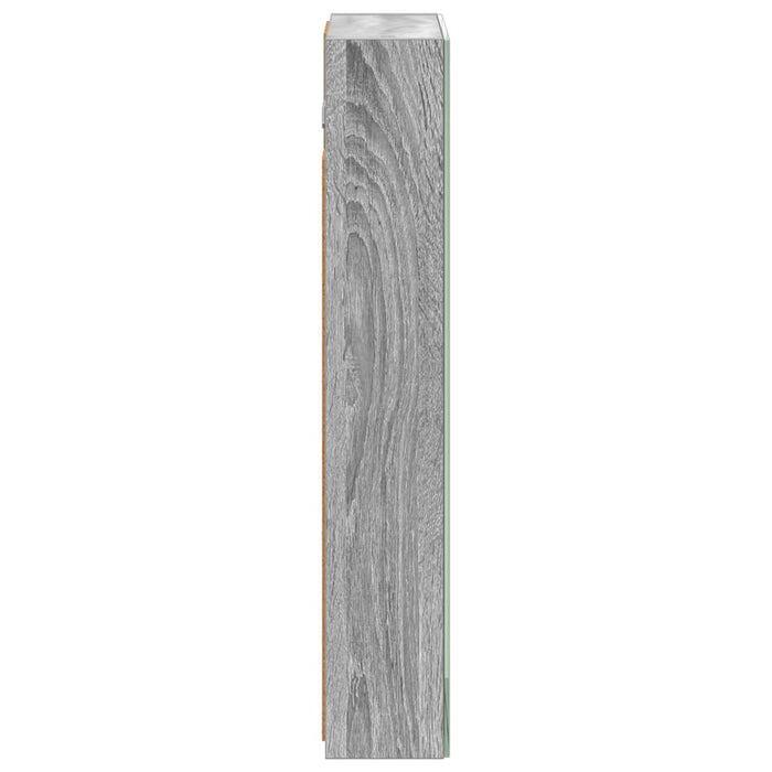 Dulap cu oglindă pentru baie Gri Sonoma 40 x 10,5 x 60,5 cm - WALTI WALTI