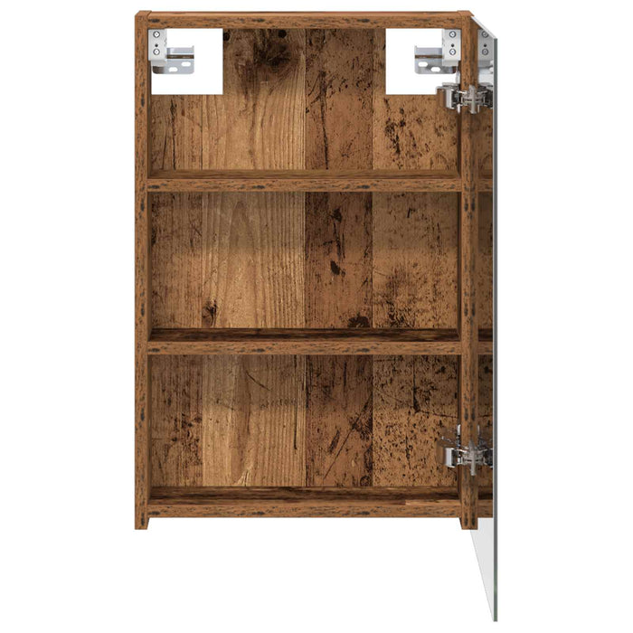 Dulap cu oglindă pentru baie Lemn vechi 40 x 10,5 x 60,5 cm - WALTI WALTI