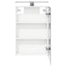 Dulap cu oglindă pentru baie cu raft Alb 40 x 10,5 x 60,5 cm - WALTI WALTI