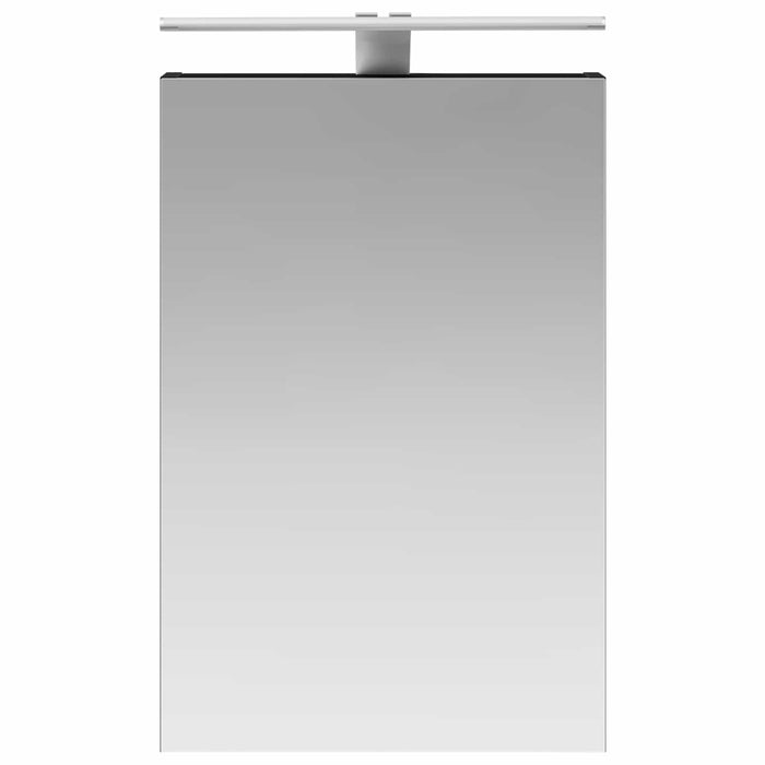 Dulap cu oglindă pentru baie Stejar Negru 40 x 10,5 x 60,5 cm - WALTI WALTI