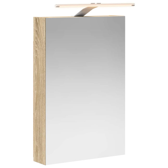 Dulap cu oglindă pentru baie Stejar Sonoma 40 x 10,5 x 60,5 cm - WALTI WALTI