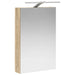 Dulap cu oglindă pentru baie Stejar Sonoma 40 x 10,5 x 60,5 cm - WALTI WALTI