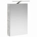 Dulap cu oglindă pentru baie Gri din beton 40 x 10,5 x 60,5 cm - WALTI WALTI
