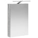 Dulap cu oglindă pentru baie Gri Sonoma 40 x 10,5 x 60,5 cm - WALTI WALTI