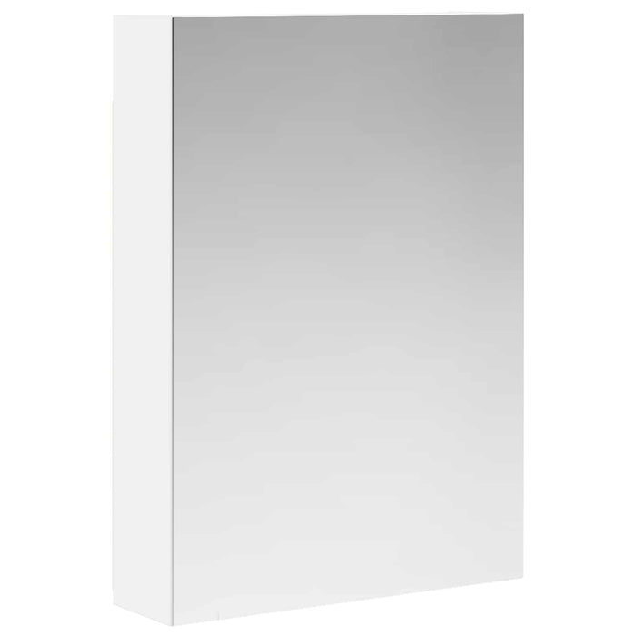 Dulap cu oglindă pentru baie cu raft Alb 50 x 14,5 x 70 cm - WALTI WALTI