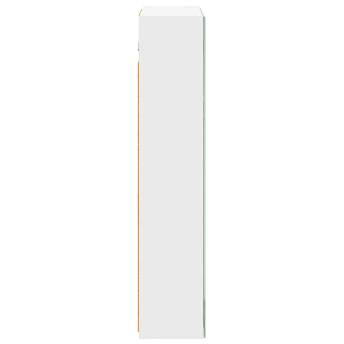 Dulap cu oglindă pentru baie cu raft Alb 50 x 14,5 x 70 cm - WALTI WALTI
