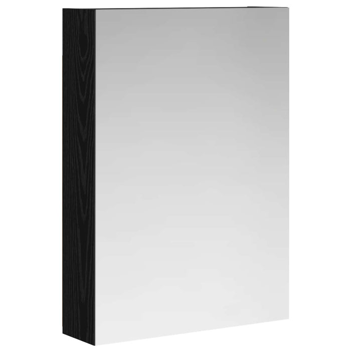 Dulap cu oglindă pentru baie Stejar Negru 50 x 14,5 x 70 cm - WALTI WALTI