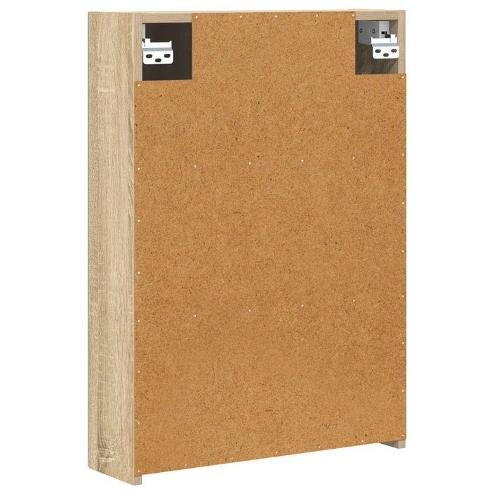 Dulap cu oglindă pentru baie Stejar Sonoma 50 x 14,5 x 70 cm - WALTI WALTI