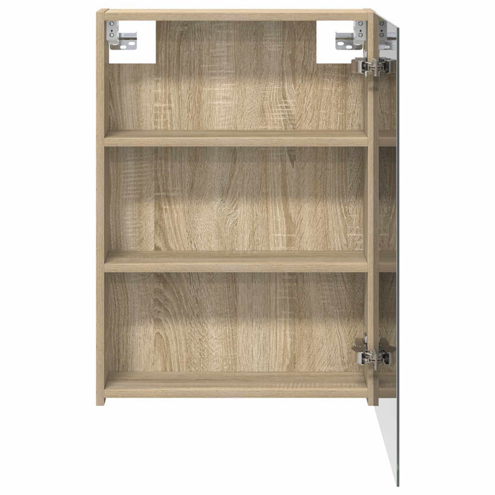 Dulap cu oglindă pentru baie Stejar Sonoma 50 x 14,5 x 70 cm - WALTI WALTI
