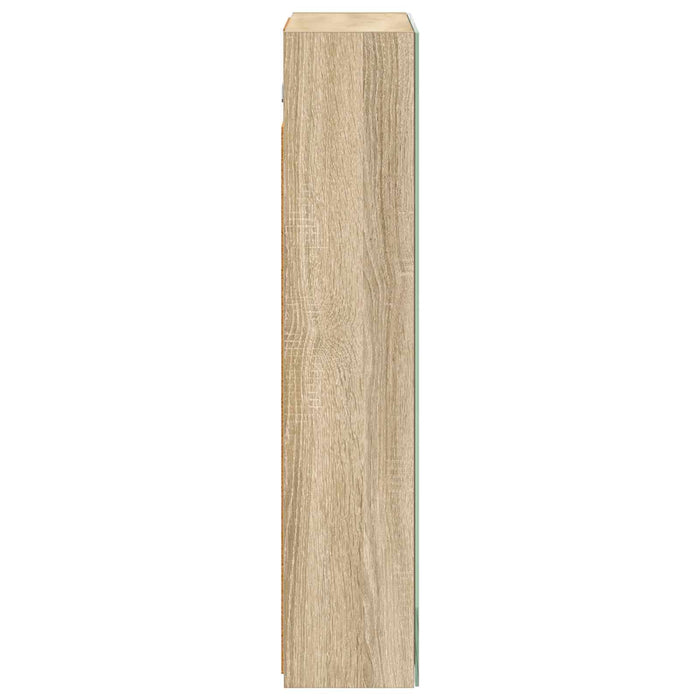 Dulap cu oglindă pentru baie Stejar Sonoma 50 x 14,5 x 70 cm - WALTI WALTI
